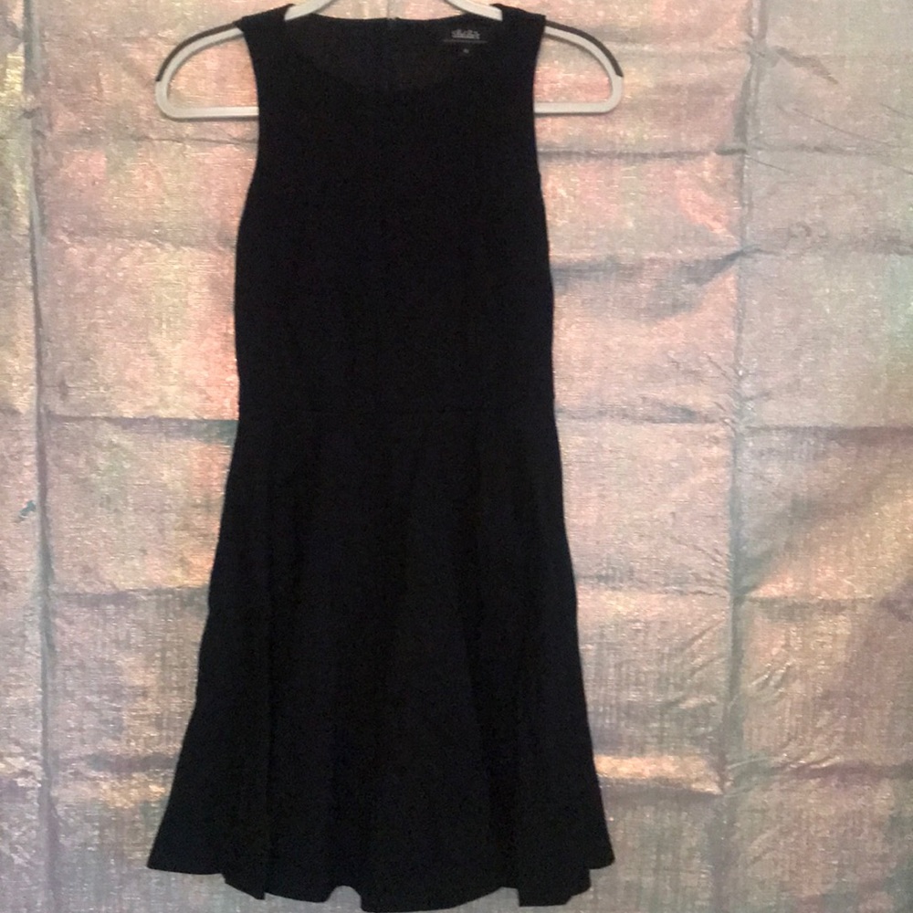 Black skater dress